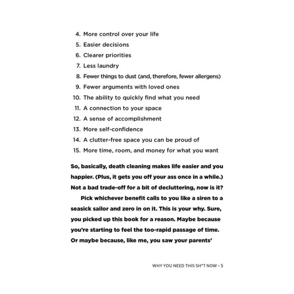 Nobody Wants Your Sh*t : The Art of Decluttering Before You Die (Hardcover) - Image 6