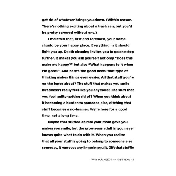 Nobody Wants Your Sh*t : The Art of Decluttering Before You Die (Hardcover) - Image 4