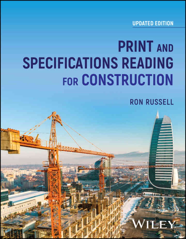 2nd Edition, Print and Specifications Reading for Construction, Updated Edition
