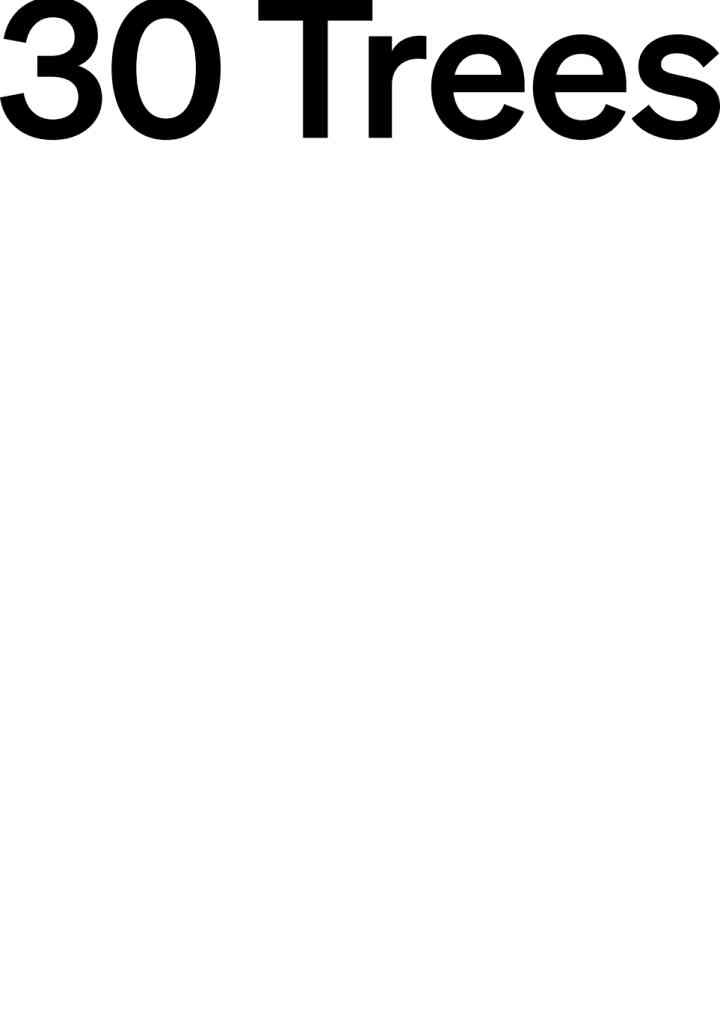 30 Trees: And Why Landscape Architects Love Them, 1st Edition