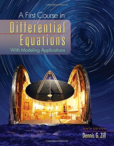 A First Course in Differential Equations, 9e