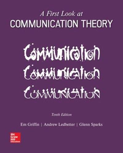 A First Look at Communication Theory � 10th Edition