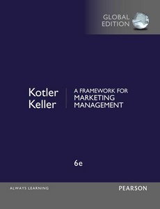 A Framework for Marketing Management, Global Edition 6th By Philip Kotler