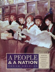 A People and a Nation A History of the United States 10th edition by Mary Beth Norton