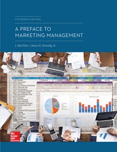 A Preface to Marketing Management 15th Edition by J. Paul Peter