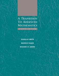 A Transition to Advanced Mathematics 8th Edition by Douglas Smith