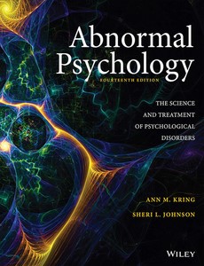 Abnormal Psychology 14th Edition by Ann M. Kring