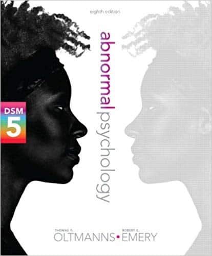 Abnormal Psychology (8th Edition) ?