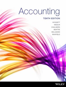 Accounting 10th Australian Edition by John Hoggett