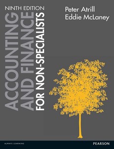 Accounting and Finance for Non-Specialists 9th by Eddie McLaney