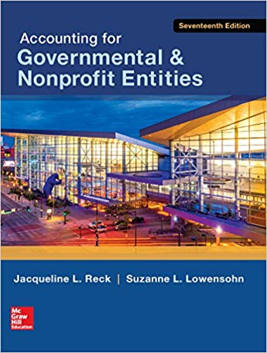 Accounting for Governmental & Nonprofit Entities (17th Edition) ?