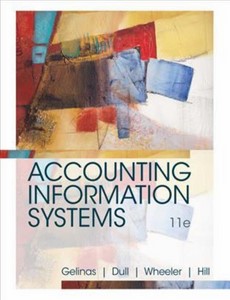 Accounting Information Systems 11th Edition by Ulric J. Gelinas
