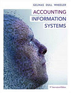 Accounting Information Systems 11th International Australian Edition by Ulric J. Gelinas