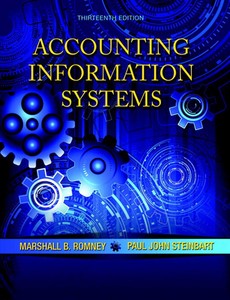 Accounting Information Systems 13th Edition by Marshall B. Romney