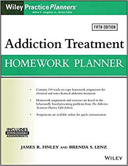 Addiction Treatment Homework Planner (PracticePlanners)