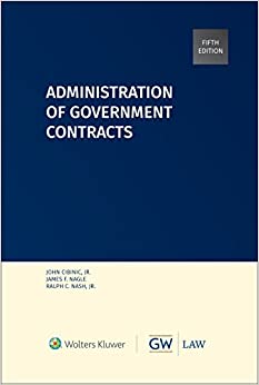 Administration of Government Contracts