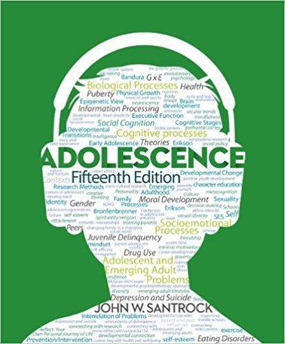 Adolescence 15th Edition by John Santrock