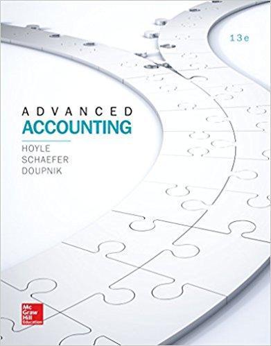 Advanced Accounting 13th Edition by Joe Ben Hoyle