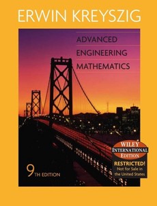 Advanced Engineering Mathematics 9th by Erwin Kreyszig
