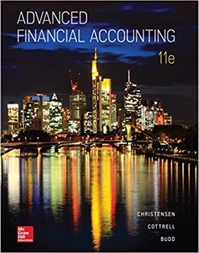 Advanced Financial Accounting 11th Edition by Theodore E. Christensen