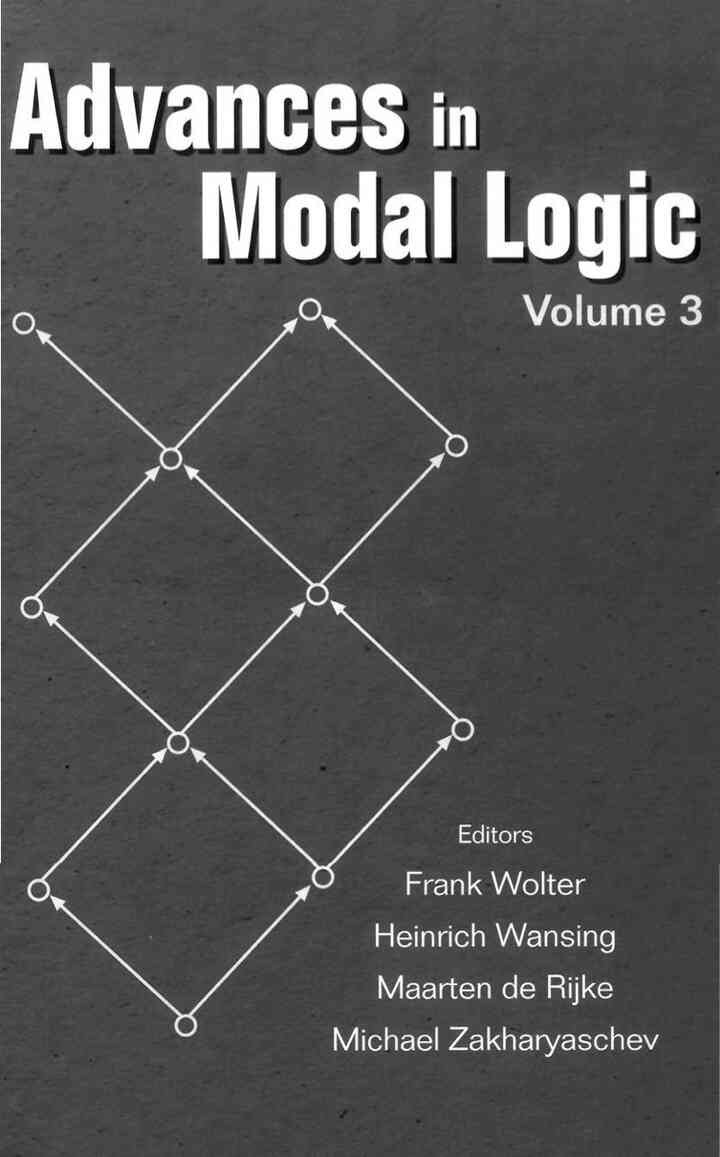 ADVANCES IN MODAL LOGIC: VOLUME 3