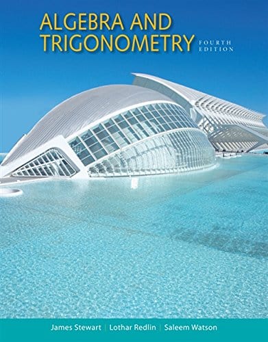 Algebra and Trigonometry (4th edition) ? MindTap Course List