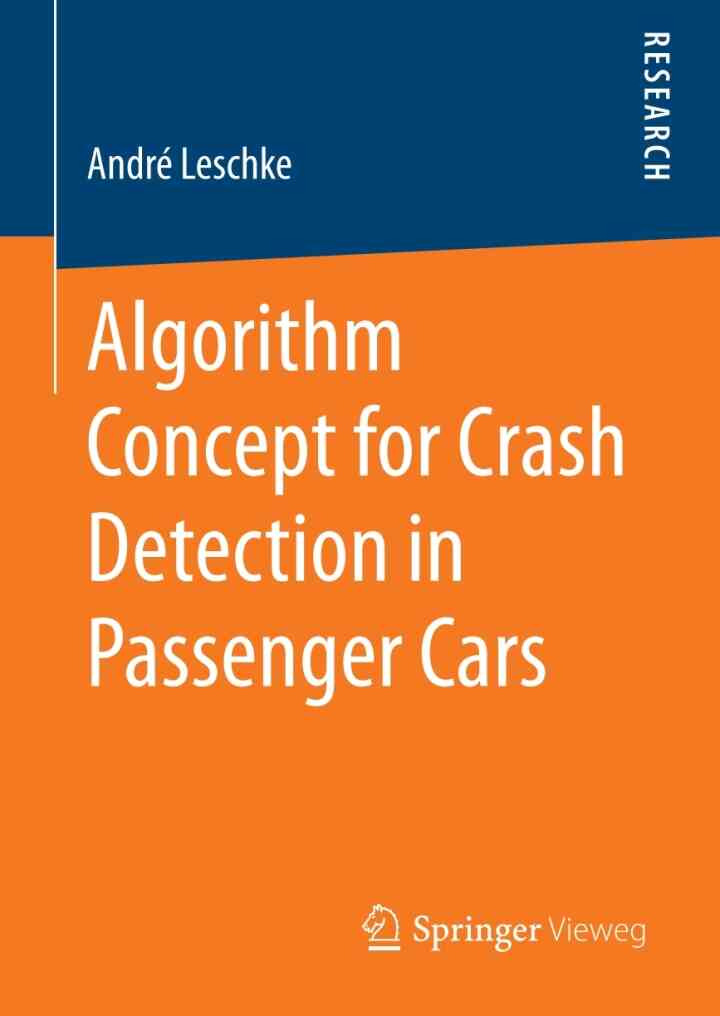 Algorithm Concept for Crash Detection in Passenger Cars