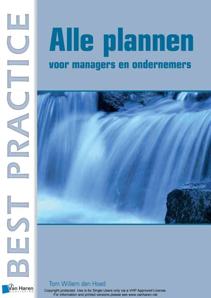 Alle plannen - voor managers en ondernemers, 1st Edition