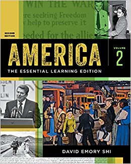 America: The Essential Learning Edition (Second Edition) (Vol. Volume 2)