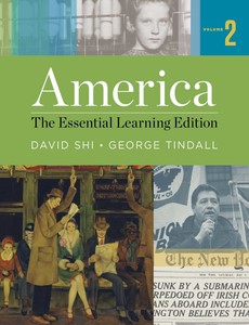 America The Essential Learning Edition (Vol. 2) 1st  by David E. Shi