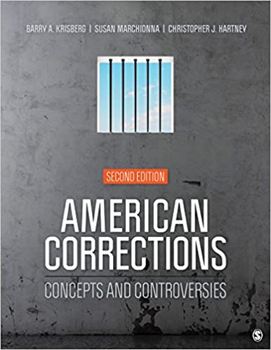 American Corrections: Concepts and Controversies