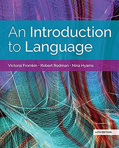 An Introduction to Language � 11th Edition