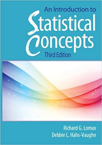 An Introduction to Statistical Concepts: 3rd Edition by Debbie L Hahs-Vaughn
