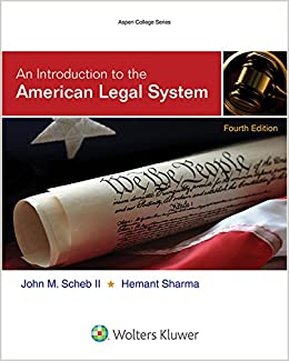 An Introduction To the American Legal System (Aspen College)