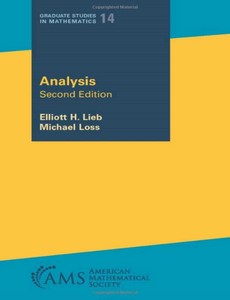 Analysis (Graduate Studies in Mathematics) 2nd Edition by Elliott H. Lieb