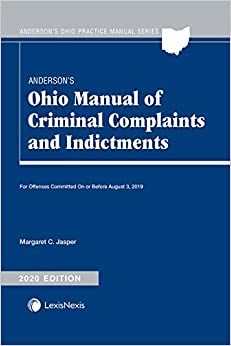 Anderson's Ohio Manual of Criminal Complaints and Indictments