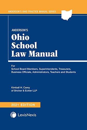 Anderson's Ohio School Law Manual, 2021th Edition