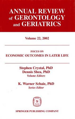 Annual Review of Gerontology and Geriatrics, Volume 22, 2002