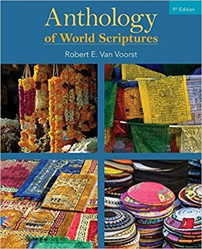 Anthology of World Scriptures 9th Edition by Van Voorst
