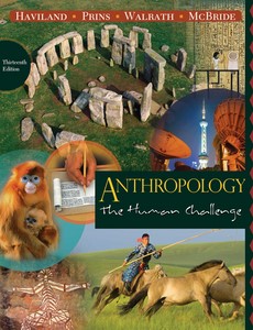Anthropology The Human Challenge 13th edition by William A. Haviland