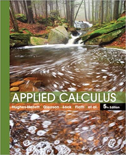 Applied Calculus, 5th Edition