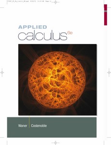 Applied Calculus 6th Edition by Stefan Waner