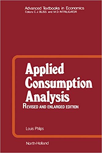 Applied Consumption Analysis: Advanced Textbooks in Economics
