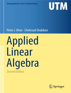 Applied Linear Algebra 2nd Edition by Peter J. Olver