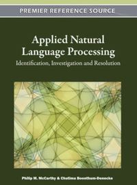 Applied Natural Language Processing