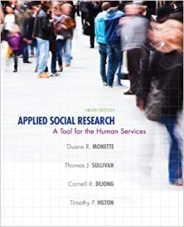 Applied Social Research: A Tool for the Human Services