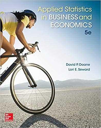 Applied Statistics in Business and Economics (5th Edition)