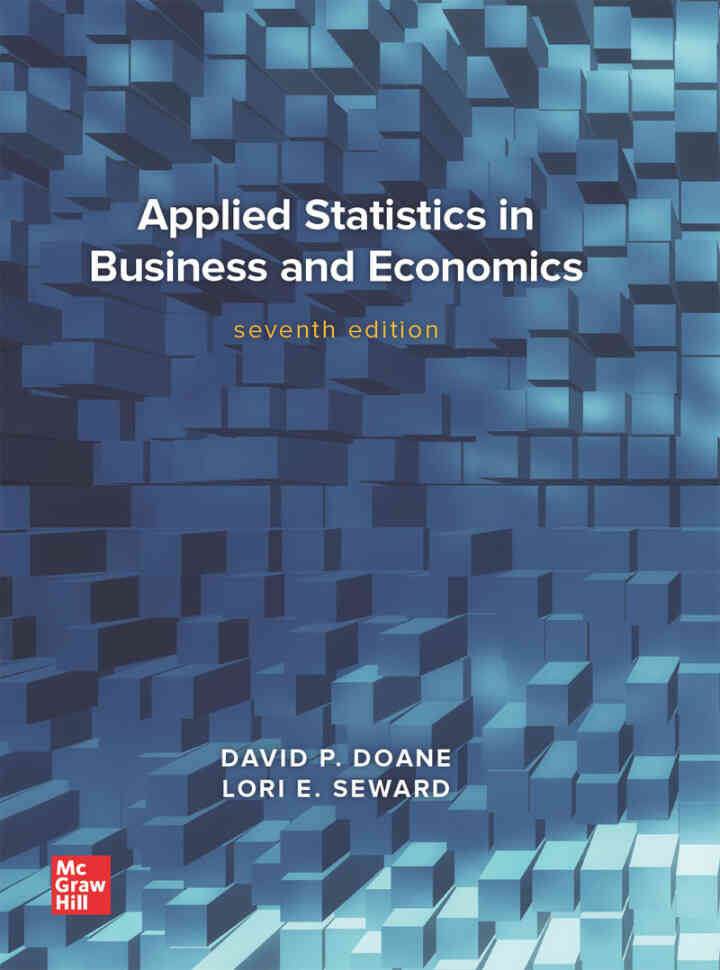 Applied Statistics in Business and Economics, 7th Edition