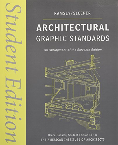 Architectural Graphic Standards, Student Edition, 11th Edition