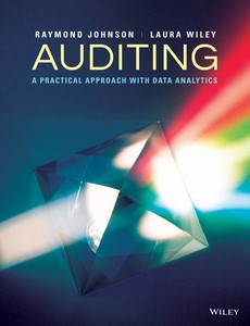 Auditing A Practical Approach with Data Analytics 1st by Raymond N. Johnson